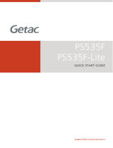 Getac PS535F(52628306XXXX) ユーザーマニュアル