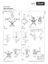 Danfoss Shut-off valves, STC インストールガイド