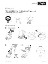 Danfoss ABNM A5 Actuator for AB-QM, 0-10V 取扱説明書