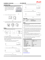 Danfoss FH-CWD/CWP インストールガイド