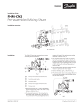 Danfoss FHM-CN2 Pre-assembled Mixing Shunt インストールガイド