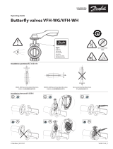 Danfoss Butterfly valves VFH-WG/VFH-WH 取扱説明書