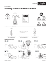 Danfoss Butterfly valves VFH-WAO/VFH-WAM 取扱説明書