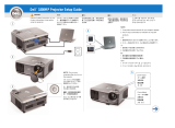 Dell 1800MP Projector クイックスタートガイド