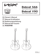 Vox Bobcat V90 S66 取扱説明書