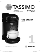 Bosch Tassimo Vivy 2 TAS 140 CN Series ユーザーマニュアル