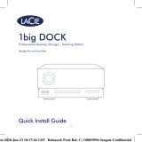 LaCie 1big Dock ユーザーガイド