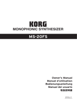 Korg MS-20FS 取扱説明書