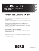 Korg Electribe SX ESX-1SD 取扱説明書