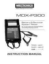 Midtronics MDX-P300 ユーザーマニュアル