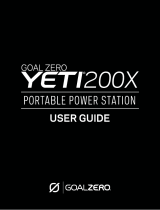 Goal Zero Yeti 200X ユーザーガイド