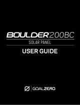 Goalzero Boulder 200BC ユーザーマニュアル