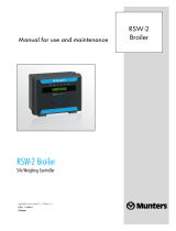 Munters RSW-2 Broiler CN V7.03 R1.1 取扱説明書