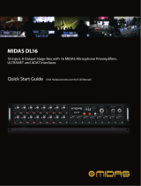 Midas DL16 クイックスタートガイド