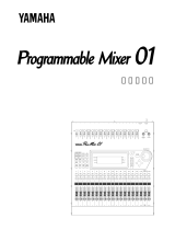 Yamaha Programmable Mixer 01 取扱説明書