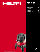 Hilti PM 4-M 取扱説明書