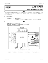 AKM AK4678ECB Evaluation Board Manual