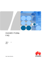 Huawei P10 lite 取扱説明書