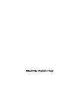 Huawei HUAWEI WATCH 取扱説明書