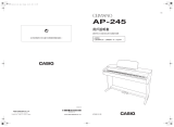 Casio AP-245 ユーザーマニュアル
