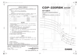Casio CDP-220R ユーザーマニュアル