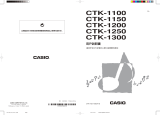 Casio CTK-1300 ユーザーマニュアル