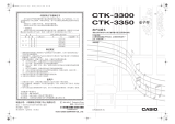 Casio CTK-3350 ユーザーマニュアル