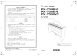Casio PX-735 ユーザーマニュアル