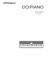 Roland GO:PIANO 取扱説明書