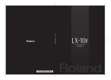 Roland LX-10F 取扱説明書