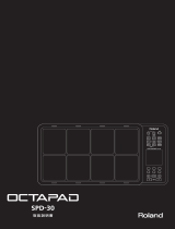 Roland OCTAPAD SPD-30 Version 2 取扱説明書