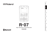 Roland R-07 取扱説明書