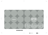 Roland RP-201 取扱説明書