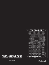 Roland SP-404SX 取扱説明書