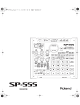 Roland SP-555 取扱説明書