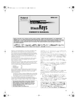 Roland SRX-07 UltimateKeys 取扱説明書