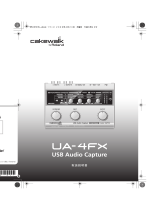 Roland UA-4FX 取扱説明書