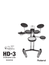 Roland V-Drums Lite HD-3 取扱説明書