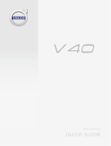 Volvo V40 クイックスタートガイド