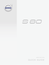 Volvo S80 クイックスタートガイド
