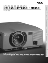NEC MT1055J/MT1050J/MT850J 取扱説明書