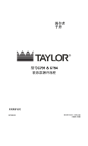 Taylor Model C791/C794 取扱説明書