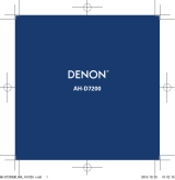 Denon AH-D7200 取扱説明書