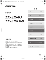 ONKYO TX-SR603 取扱説明書