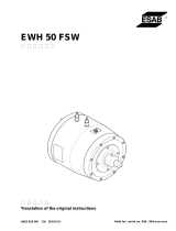 ESAB EWH 50 FSW ユーザーマニュアル