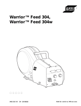 ESAB Warrior™ Feed 304, Warrior™ Feed 304w ユーザーマニュアル