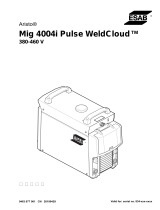 ESAB Mig 4004i Pulse WeldCloud™ ユーザーマニュアル