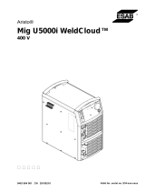 ESAB Mig U5000i WeldCloud™ ユーザーマニュアル
