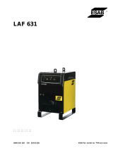 ESAB LAF 631 ユーザーマニュアル