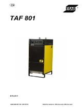 ESAB TAF 801 ユーザーマニュアル